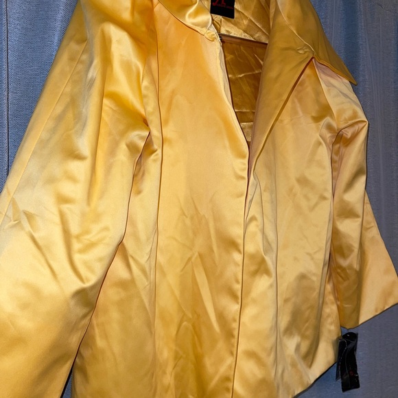 Adrienne Landau Satin Coat - Picture 3 of 8